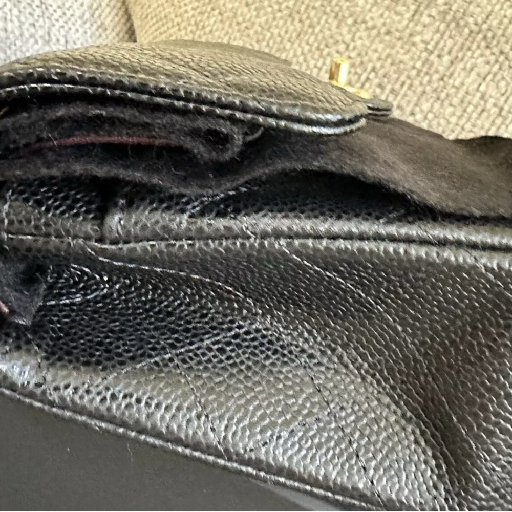 Chanel Black Quilted Leather Bag - Picture 7 of 9
